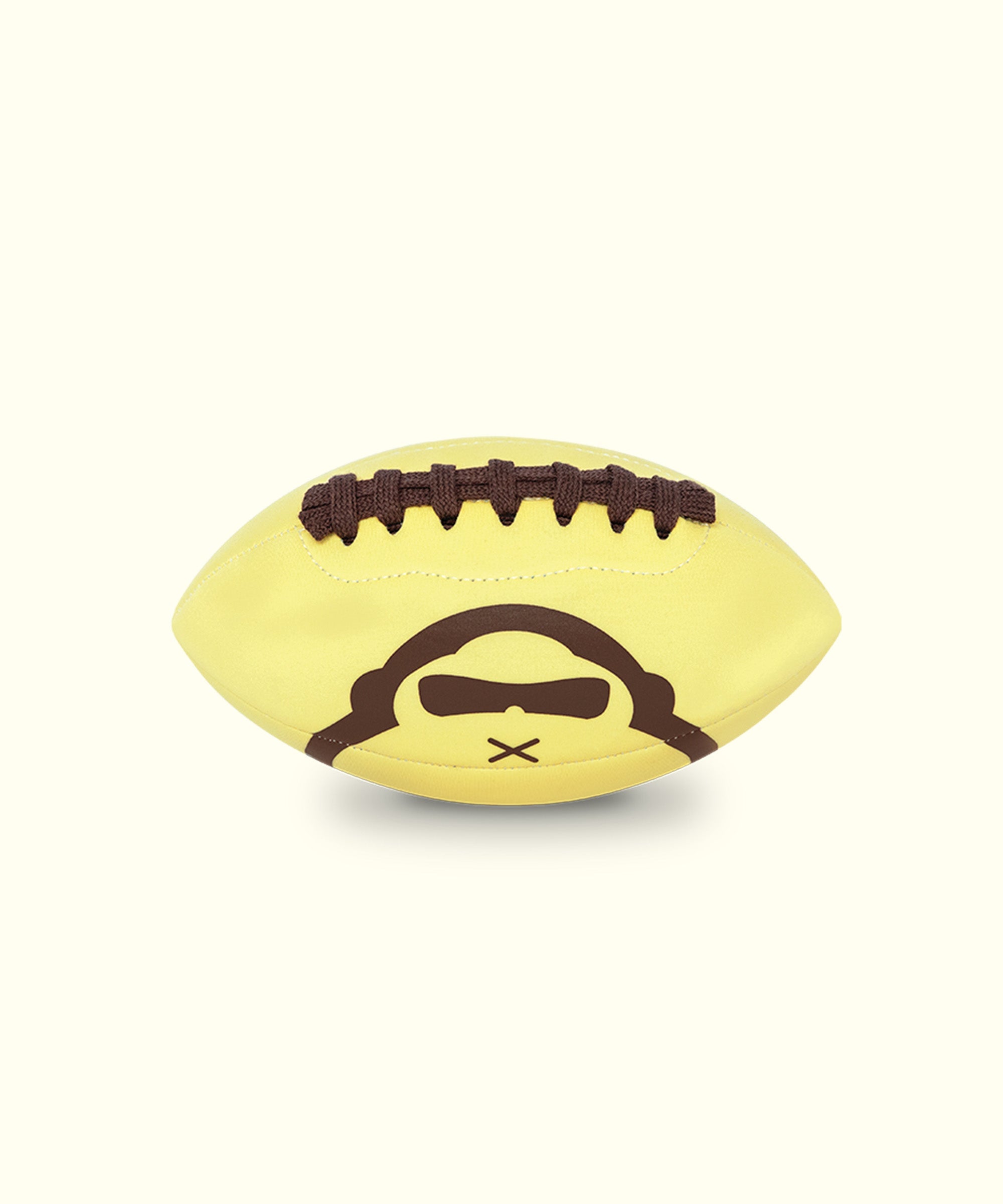 Soft waterproof neoprene football for beach fun, perfect for diving catches in the waves; Sun Bum.