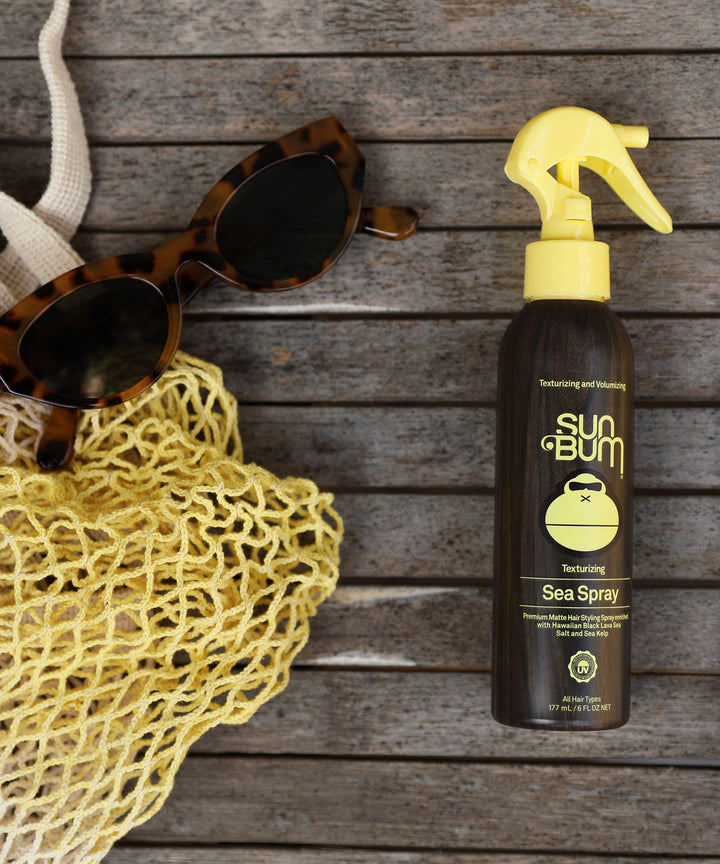 Beachy, effortless texture with Hawaiian sea salt and kelp for that sun-kissed look, Sun Bum